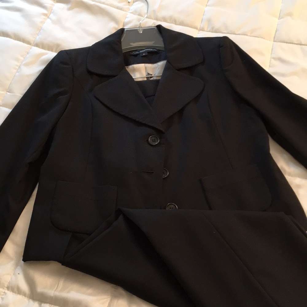 Via Spiga wool / poly pant suit
